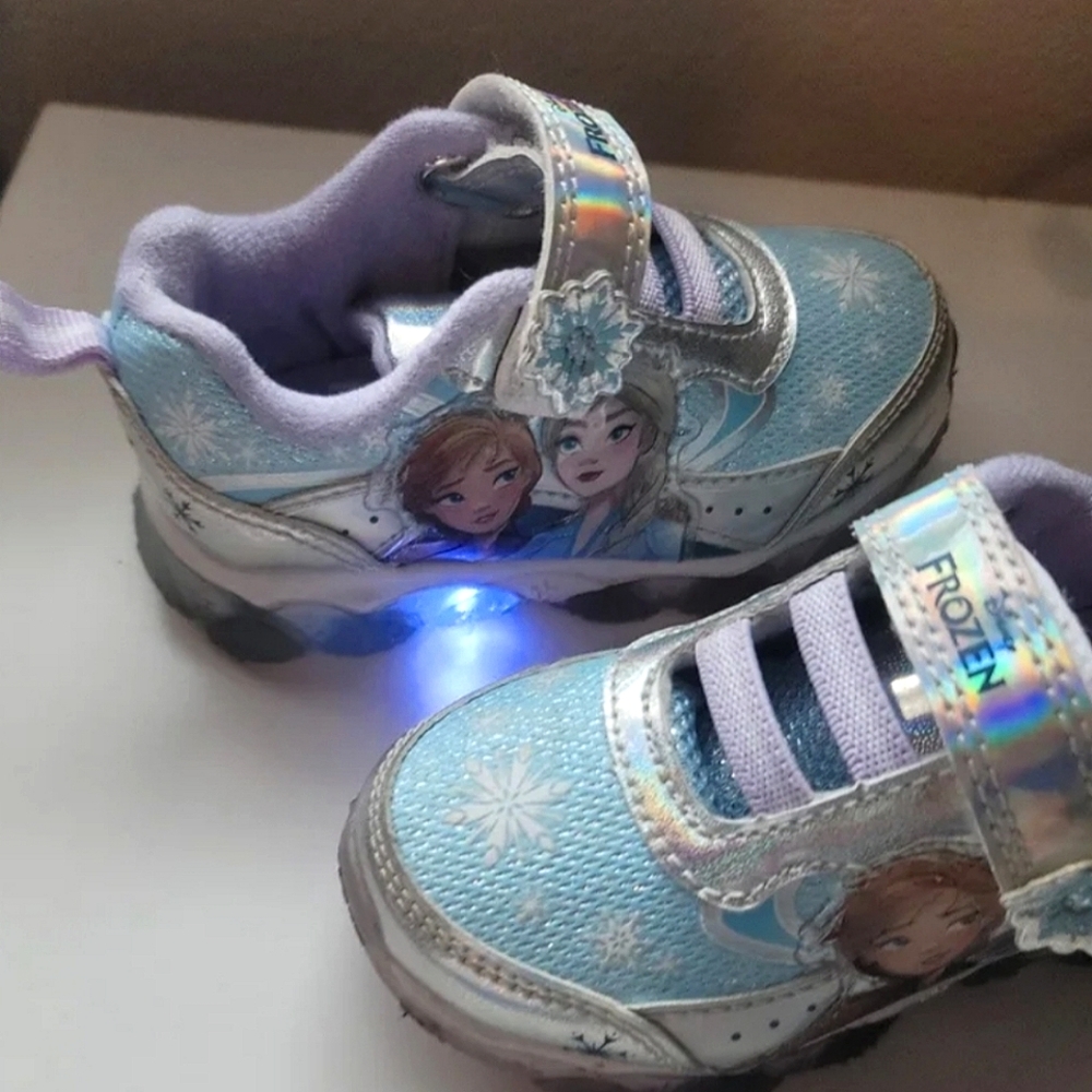 Frozen light up shoes